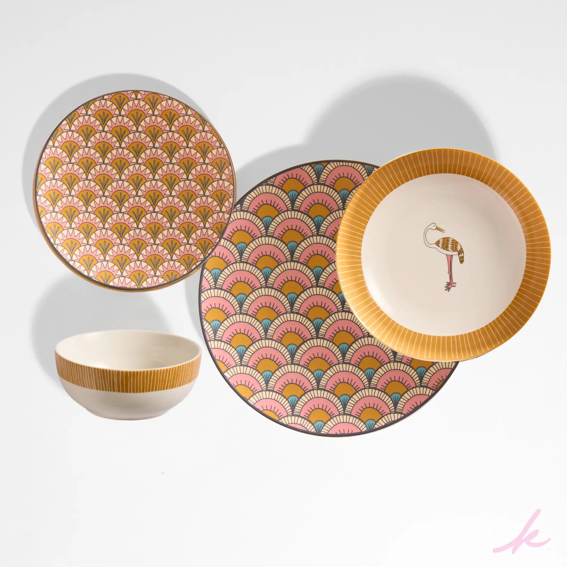 ✨希少作品✨絵皿✨MADE IN  FABRIQUE ✨7点SET✨ Amazon.com | Certified International Pine Forest 16 pc Dinnerware