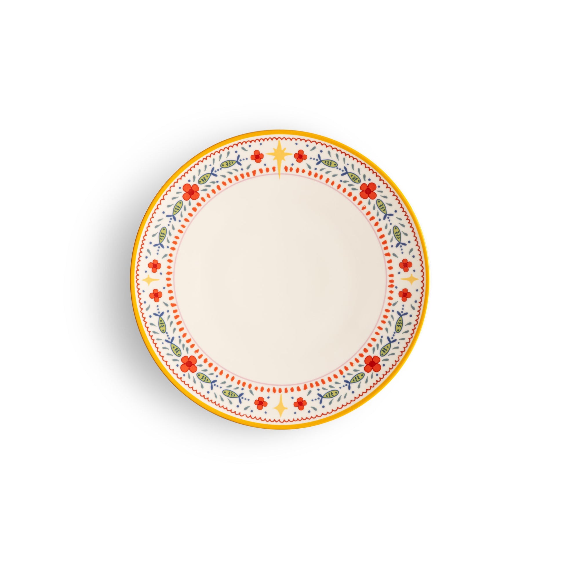 Coastal Bloom Multipurpose Plate Kin Suki