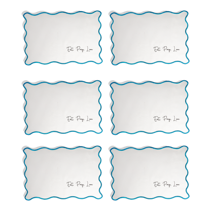 Blue Patience Placemats (of 6)