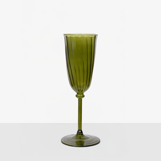 Green Gratitude Glasses (Of 6) Kinsuki