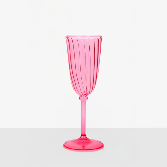 Pink Gratitude Glasses (Of 6) Kinsuki